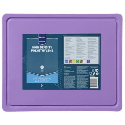 Metro Professional Deska krájecí GN1/2 HACCP fialová 26.5 x 32.5 cm