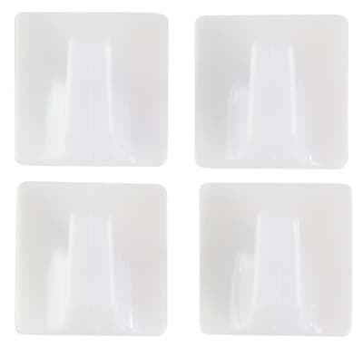 Toro Háček samolepící plastový hranatý, 3x3cm, plast