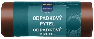 Metro Professional Pytel silný hnědý 120 l