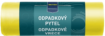 Metro Professional Pytel silný žlutý 120 l