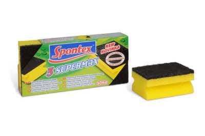 Spontex SuperMax tvarované houbičky na nádobí