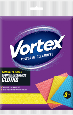 Vortex Houbové hadříky z přírodního materiálu 3 ks