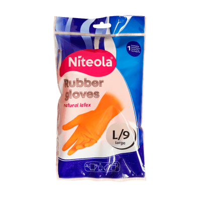 Niteola Rukavice gumové - latexové, vel. L