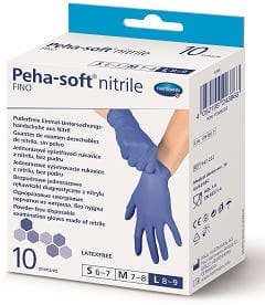 Hartmann Peha-soft nitrile fino Nitrilové rukavice L bez latexu