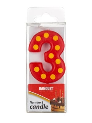 Banquet Svíčka narozeninová č.3