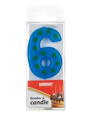 Banquet Svíčka narozeninová č.6