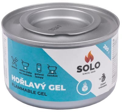 SOLO Hořlavý gel v plechovce