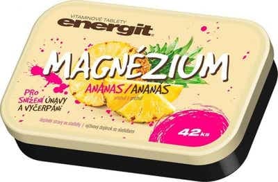 Energit Magnézium s příchutí ananasu 38 g
