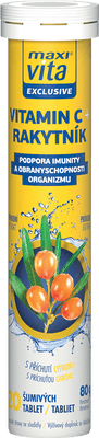 Maxi Vita Exclusive Vitamin C + rakytník