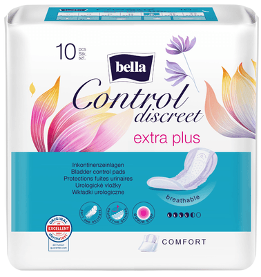 Bella Control Discreet Inkontinenční vložky Extra Plus