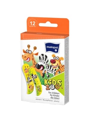 Matopat Kids ZOO náplast 19x76 mm