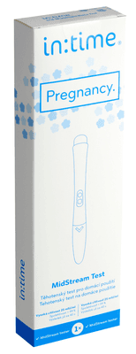 Intime Pregnancy MidStream Těhotenský test