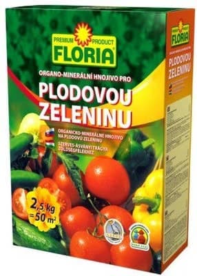 Agro FLORIA Organominerální hnojivo pro plodovou zeleninu