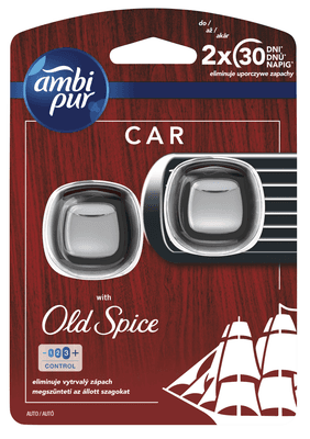 Ambi Pur Old Spice Osvěžovač vzduchu do auta, startovací sada