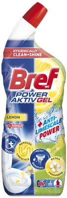 Bref Power Aktiv Gel Lemon WC čistič