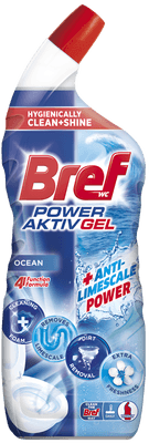 Bref Power Aktiv Gel Ocean WC čistič
