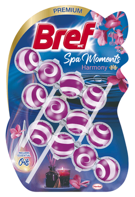 Bref Spa Moments Harmony tuhý WC blok 3x50g