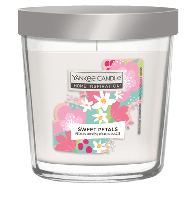 Yankee Candle Vonná svíčka ve skle střední Sweet Petals