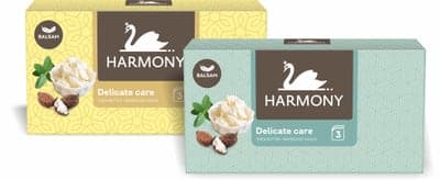 Harmony papírové kapesníky Delicate Care 3 vrstvé
