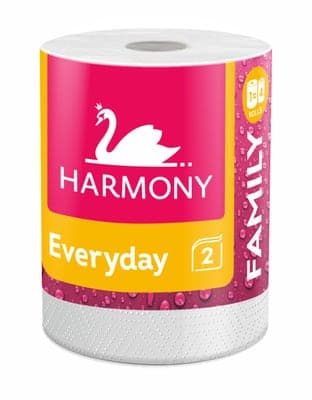 Harmony Kuchyňské utěrky EveryDay Family Mono, 1 role