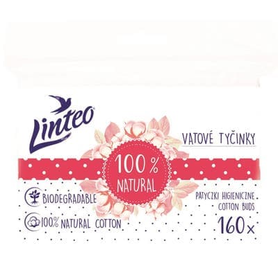 Linteo Papírové vatové tyčinky