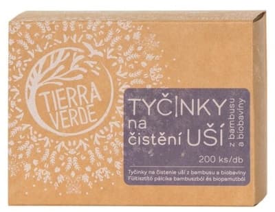 Tierra Verde Tyčinky bambusové do uší