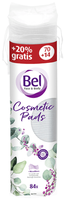 Bel Face & Body Cosmetic Odličovací tampony kulaté (70 + 14 ks)
