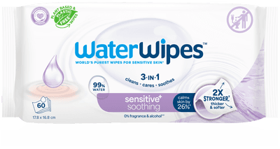WaterWipes Ubrousky vlhčené Soothing clean bez obsahu plastů