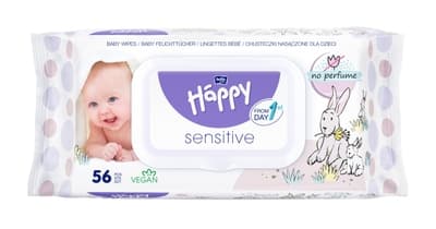 Bella Baby Happy Vlhčené ubrousky Sensitive