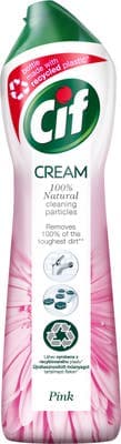 Cif Cream pink flower krémový abrazivní čisticí přípravek