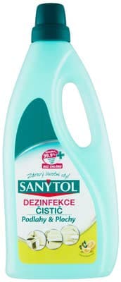 Sanytol dezinfekce a univerzální čistič na podlahy s vůní citrónu