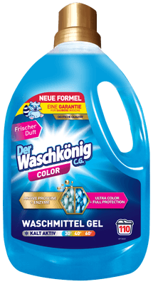 WaschKönig Color Prací gel na barevné prádlo 3,305l