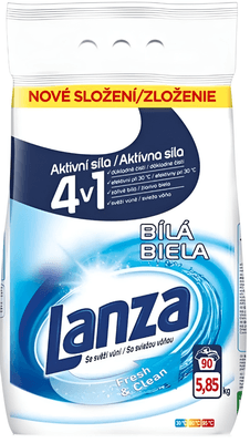 Lanza Fresh & Clean White (5,85 kg)