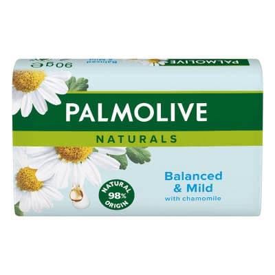 Palmolive Naturals Balanced & Mild tuhé mýdlo s výtažkem z heřmánku