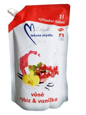 Miléne Tekuté mýdlo Rybíz a vanilka, náhradní náplň