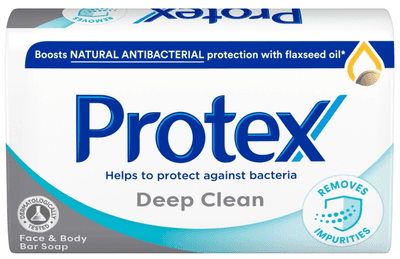 Protex Deep Clean tuhé mýdlo s přirozenou antibakteriální ochranou