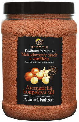 Vivaco Sůl do koupele - Makadamový ořech s vanilkou