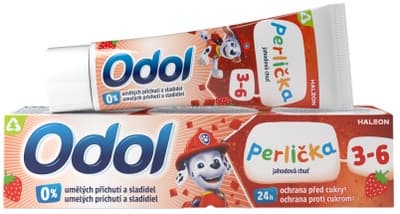 Odol Perlička dětská zubní pasta jahodová příchuť