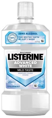 Listerine Advanced White Mild Taste ústní voda