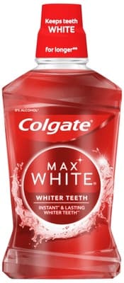 Colgate Max White ústní voda bez alkoholu