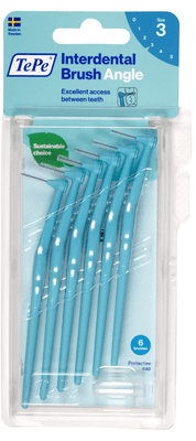 TePe Angle Mezizubní kartáčky 0.6 mm modré