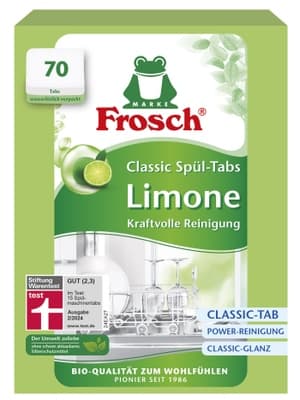 Frosch EKO Tablety do myčky klasické Limetka