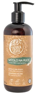 Tierra Verde Tekuté mýdlo na ruce s vůní BIO rozmarýnu