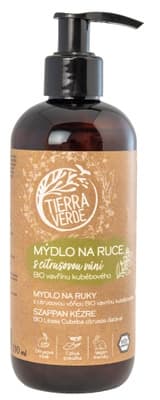 Tierra Verde Tekuté mýdlo na ruce s vůní BIO vavřínu kubébového
