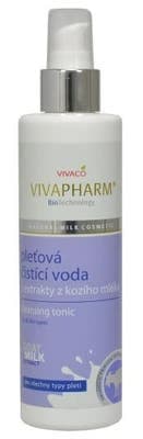 Vivaco Vivapharm Čisticí pleťová voda s extrakty z kozího mléka