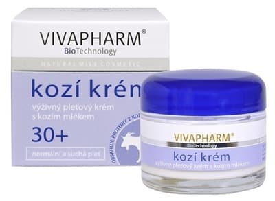 Vivaco Vivapharm Pleťový krém s kozím mlékem