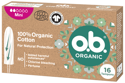 o.b. Tampony Organic Mini
