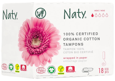 ECO by Naty Dámské tampóny mini