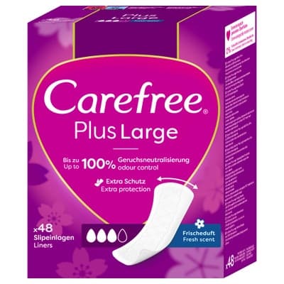 Carefree Plus Large Svěží vůně