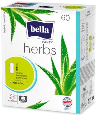 Bella Panty Herbs Aloe Vera Slipové vložky